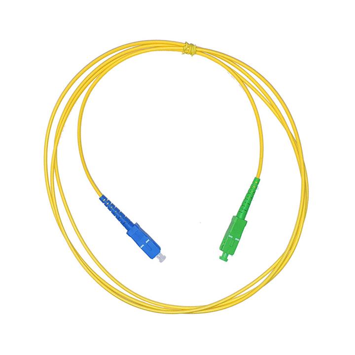 کابل پچ کورد ۲ متری فیبرنوری مدل  SC-SC Simplex Single Mode UPC-APC